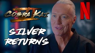 Terry Silver Returns  Cobra Kai Season 6 [upl. by Aihsoek]