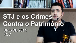 STJ e os Crimes Contra o Patrimônio  DPECE 2014  Marlon Ricardo [upl. by Ultann250]