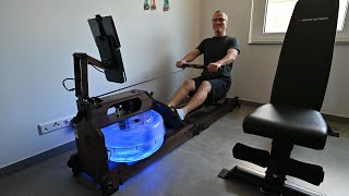 SPORTSTECH WRX1000 Waterrower Wasserrudergerät  Rudergerät aus Holz  Peloton Alternative [upl. by Buckingham]