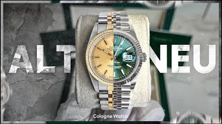 Alt gegen Neu  Ist eine Neue Uhr immer die bessere Wahl Rolex Datejust Vintage  296 [upl. by Atterehs]