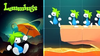 Lemmings  Puzzle Adventure  iOSAndroid Gameplay Video [upl. by Isawk]