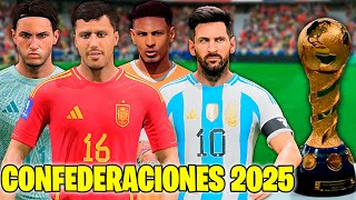 ASI SERIA LA COPA CONFEDERACIONES 2025 [upl. by Friedberg117]