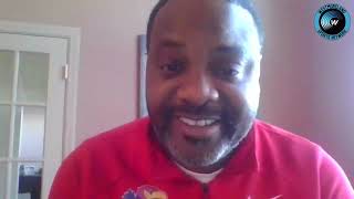 Jeannette Boys Basketball Coach Adrian Batts WPIAL Playoff Preview 21523 [upl. by Temhem]