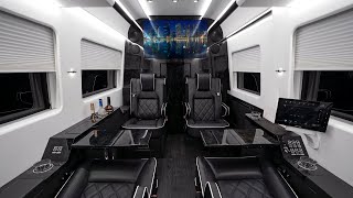 MercedesBenz Sprinter Van Becker JetVan Luxury coach [upl. by Nessa]