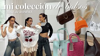 Mis BOLSOS FAVORITOS para TODO tipo de ocasiones 👜 SHEIN Parfois Zara  mini haul de Romwe 🌟 [upl. by Ydnor]