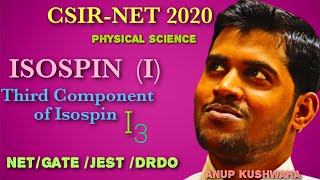 PARTICLE PHYSICSEp3IsospinI and third component of isospin Best explanationCSIRNETGATE [upl. by Landri633]