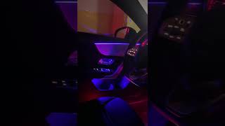 Luz ambiente en Mercedes CLA C118 [upl. by Ayrolg727]