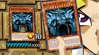 WHEN YOU SUMMON OBELISK THE TORMENTOR WITH INFINITY ATTACK POINT IN YUGIOH MASTER DUEL [upl. by Zulch]