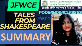 Tales from Shakespeare Charles Mary Lamb Intro JFWCE ENGLISH LITERATURE VIDEO Lectures by Poonam Dua [upl. by Just137]