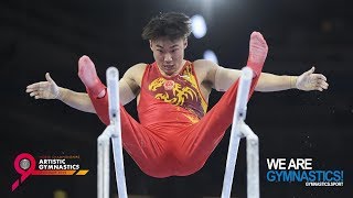 2019 Artistic Worlds Stuttgart GER – End of Mens Qualifications  We are Gymnastics [upl. by Merth]