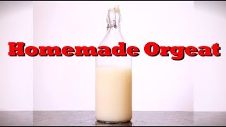 How To Make Quick And Easy Homemade Orgeat  Drinks Made Easy [upl. by Adama]