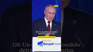 Putin relata cómo presionaron a Rusia en el G8 durante décadasputin rusia democracia eeuu g7 [upl. by Bass517]