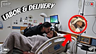 LABOR amp DELIVERY VLOG  OUR FIRST BABY [upl. by Gunther]