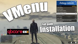 How to download and install Vmenu for your FiveM server Esx and QBcore  Latest Installation [upl. by Hgielsa816]