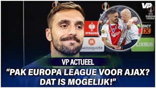 👀Tadic GELOOFT in PAK EUROPA LEAGUE voor Ajax amp sprak met GOEDE VRIEND Ten Hag🫶 [upl. by Ellertal]