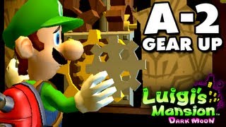 Luigis Mansion Dark Moon  Gloomy Manor  A2 Gear Up Nintendo 3DS Gameplay Walkthrough [upl. by Farr141]