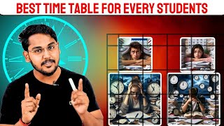 Study Time Table  Time Table Kaise Banaye  Guidance for Students  Best Time Table for Students [upl. by Eiramalegna860]