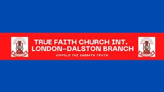 TFCI LONDON DALSTON SABBATH SERVICE [upl. by Lorry]