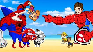 PAW Patrol Dino Rescue Ryder Save Rubble amp Pups Friends  Paw Patrol Cartoon Movie [upl. by Inatsed]