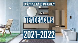 💡✅ BAÑOS MODERNOS PEQUEÑOS y grandes  TENDENCIAS 2021 🛀 [upl. by Lorinda]