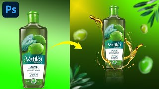 photo Shop Tips and Triks Vatika Oil Design [upl. by Tompkins372]