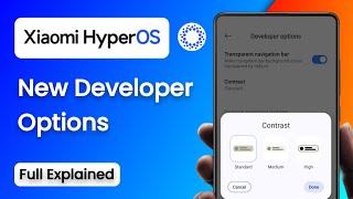 New Developer Options HyperOS Android 14 Features Explained Hindi [upl. by Ednil]