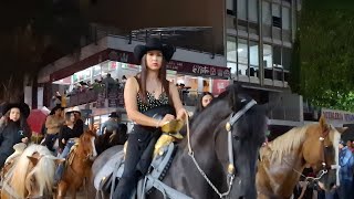 Caballos Bailadores en las Cabalgatas Patrias de Arandas Jalisco [upl. by Asilet]