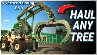 Forestry Has NEVER Been This Easy—Meet the ULTIMATE Tree Hauler  Farming Simulator 25 Ep 9 [upl. by Nahtaoj]