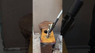 Double headed slide hammer puller Good tools to share Inner hole bearing puller [upl. by Eversole]