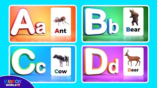 ABC Toddler Visual Cards for Educational learning [upl. by Dnalwor]