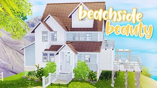 beachside beauty 🏡 the sims 3 speed build [upl. by Neetsuj]