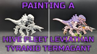 Painting A Hive Fleet Leviathan Tyranid Termagant  warhammer40k tyranids [upl. by Mott]