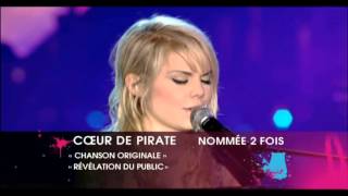 Coeur de Pirate quotComme des enfants » Les Victoires de la Musique 2010 [upl. by Eimac122]