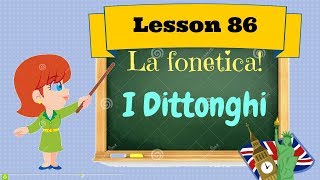 Corso di inglese 86 FONETICA INGLESE  I DITTONGHI [upl. by Enitsenrae]