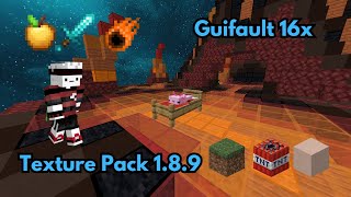 Guifault 16x Texture Pack Minecraft 189 [upl. by Aneetak]