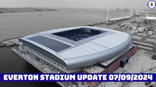 Everton Stadium Update 21092024 [upl. by Dalia]