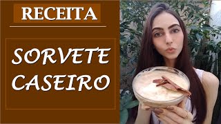 RECEITA  SORVETE CASEIRO  APENAS 2 INGREDIENTES [upl. by Manson]