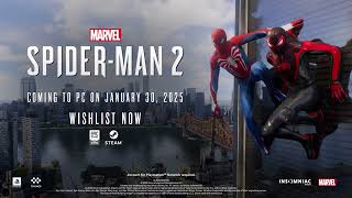 Marvels SpiderMan 2 Trailer  PC Games [upl. by Nylesoy]