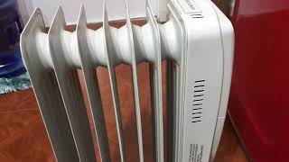 Kismile 1500W Oil Filled Radiator Heater Review [upl. by Kus]