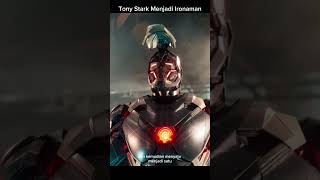 Tony Stark memakai kostum ironman [upl. by Yruok]