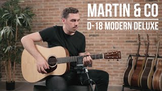 Martin amp Co D18 Modern Deluxe  Test Pourlesmusicienscom [upl. by Ysdnyl]