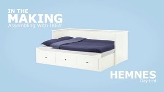 IKEA HEMNES Daybed Assembly Instructions [upl. by Groves273]