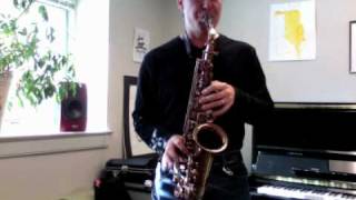 David Pope Demonstrates Altissimo for Alto Saxophone [upl. by Longo]