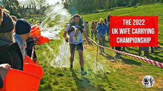 UK Wife Carrying Championships [upl. by Akerdal]