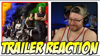 F9  Official Trailer 2 Reaction The Fast and the Furious Series [upl. by Ainatnas485]