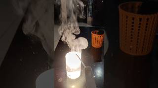 Magnesium Burning Reaction   Burning Magnesium in Water betashorts experimentathomeexperiment [upl. by Antons130]