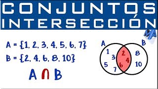 Intersección de conjuntos [upl. by Amalea95]
