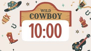 10Minute Country Cleanup Timer Countdown Song Tidy Up to a Fun Country Beat [upl. by Wilonah]