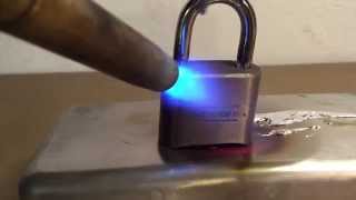 31 Master Lock 175 Melted Open [upl. by Halyak]