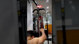 Intense Back Workout 😈😈😈 motivation strongback gym [upl. by Heringer]